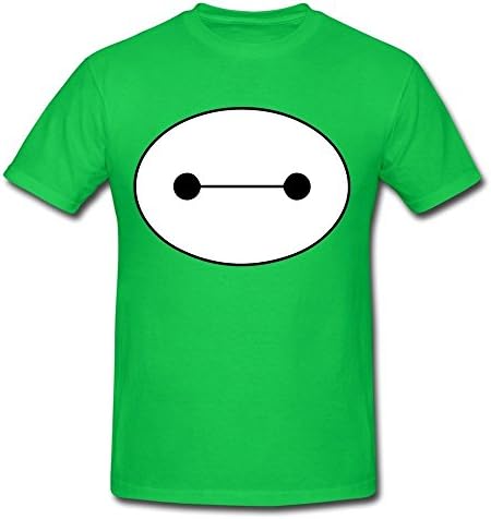 BOAIS Men's Big Hero 6 Baymax Designs 100% Cotton T-shirt