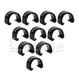 Utini 10PCS Cycle MTB Mountain Bike BMX Brake Cable deducation C-Clip Buckle clamp derailleur Shift Cable Housing Hose Guide Bike Part