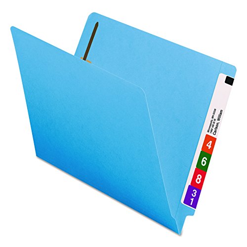 Smead End Tab Fastener File Folder, Shelf-Master Reinforced Straight ...