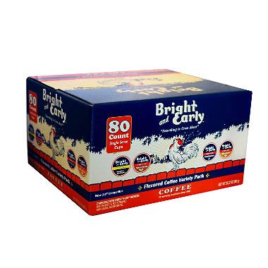 BRIGHT AND EARLY FLAVORED 80 COUNT VARIETY FOR KEURIG BREWERS