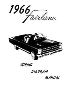 Amazon.com : 1966 FORD FAIRLANE Wiring Diagrams Schematics : Everything