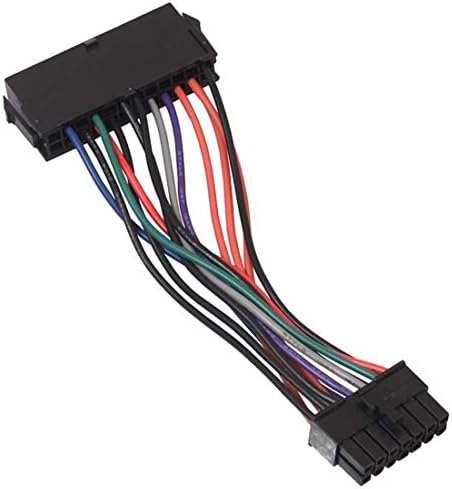 YNCRIS 24 Pin to 14 Pin ATX Power Adapter Cable, Motherboard Adapter Cables for Lenova IBM Q77/B75/A75/Q75 - 10CM