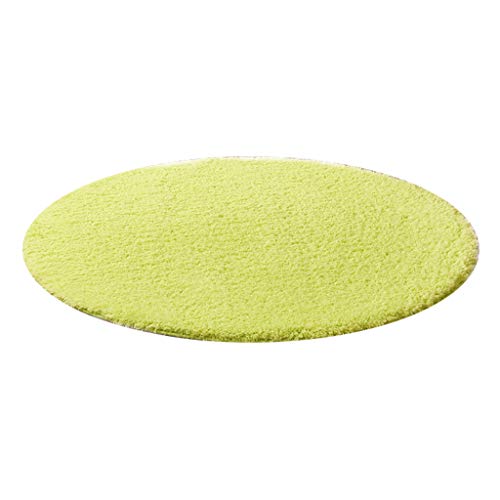 Amazon.com: Alfombra redonda Coco Noble pelo largo color ...