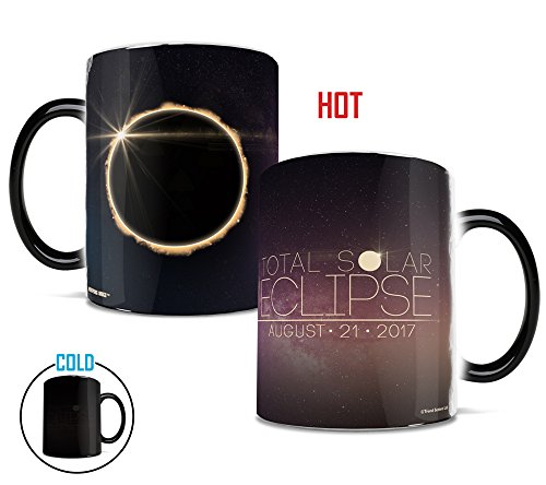 Morphing Mugs Total Solar Eclipse 2017 Heat Reveal Ceramic Coffee Mug - 11 Ounces