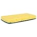 Boardwalk 174 Medium Duty Scrubbing Sponge, 3 3/5 x 6 1/10, Yellow/Green (Case of 20)