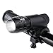 Tyumen Bike Light Ultra Bright Waterproof Bicycle Headlight - Free Tail Light Included - Fits All Bikes, Hybrid, Road, MTB, Easy Install & Quick Release, Black