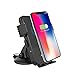 Acekool Wireless Car Charger for Samsung Galaxy S8/ S7/ S7 Edge, Note 8/ 5, 5W Stable Wireless Charging Car Mount Holder Compatible iPhone X/ iPhone 8 Plus/ iPhone 8 and Any QI-enabled Devices
