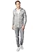 Alternative Men's Eco Zip Hoodie Sweatshirt, Urban Grey, Large