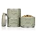 Tea Forte Loose Leaf Tea Trio, 3 Small Tea Tins, Green Tea Sampler, Lemon Sorbetti, Cucumber Mint, and Green Mango Peach