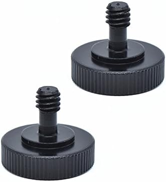 Double Ball Head Mount Monitor Stand (1/4" Black Screw)