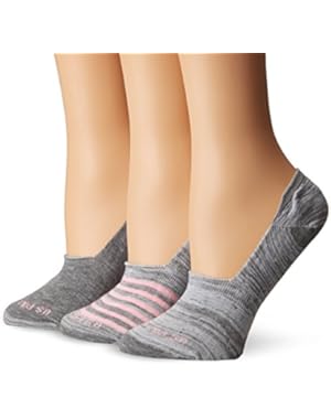 Women's 3 Pack Liner Socks, Multi, 9-11