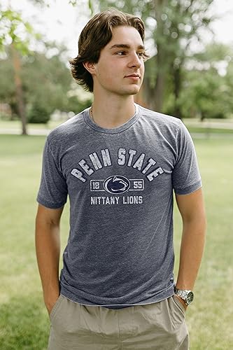 Penn State Nittany Lions NCAA Officially Licensed T-Shirt Burnout Smoke Signal,…