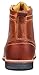 Kunsto Men's Leather Lace up Classic Brogue Boot US Size 9.5 Brown