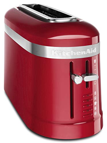 KitchenAid KMT3115ER 2 Slice Long Slot High-Lift Lever Toaster Empire Red