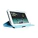 Galaxy Tab 3 7.0 Case,Flying Horse Tablet Case Cover SM-T210R/SM-T210R/7-Inch P3200(Luxury 360 Rotating PU Leather/Smart Cover Wake/Sleep Function) (Sky Blue)