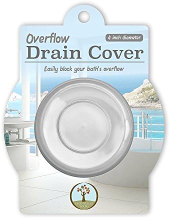 Essentially Yours Deeper Bath Overflow Drain Cover - Increase Bathtub Water Levels