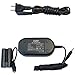 HQRP AC Adapter Compatible with Canon ACK-800 ACK800 DR-DC10 DRDC10 PowerShot A1300, A1400, SX150 is, SX160 is, A800, A810 Digital Camera, Power Supply Cord + Euro Plug Adapter