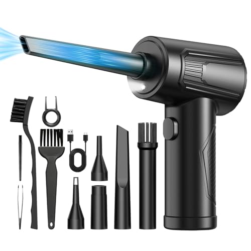 Electric Air Duster with LED Light