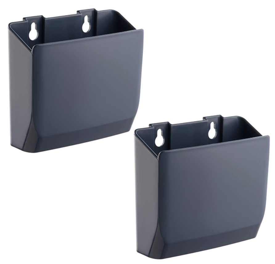 Part King 2 x Universal Hale Navy Wall Storage Holder Remote Pens Tools Office Screw Tape Home School Whiteboard Marker Pen