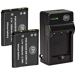 BM 2 EN-EL19 Batteries and Charger for Nikon