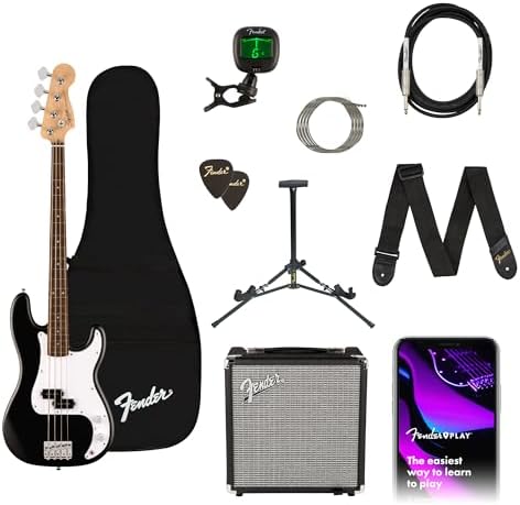 Amazon.com: Fender Left-handed P/J Tolex Bass Case (Black Tolex