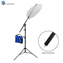 LimoStudio Photo Studio Lighting Reflector Arm Stand Reflector Stand Holder Boom Arm, AGG812