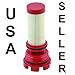 JSP Manufacturing Aftermarket Mercury Verado Optimax Red Fuel Filter Replaces Mercury 35-884380t 35-8m0020349 Outboard 2 Stroke 4 Stroke primary