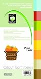 Cricut 6-Inch-by-12-Inch Cardstock Pad, Earthtones