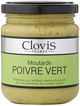 Clovis - in Mustard Green Pepper 200G - Lot of 4 - Price Per Lot - Fast Delivery
