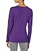 Hanes Women's Long Sleeve Tee, Violet Splendor, XX-Large
