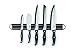 ZYLISS Control Kitchen Magnetic Knife Holder - Magnetic Knife Rack - Magnetic Bar - Kitchen Cutlery Storage - Chrome, 18-inch