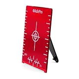 AdirPro Red Magnetic Floor Target Plate with Stand, 4"x3"