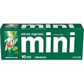 7 UP Mini Cans, 7.5 oz. each, 10 pack