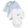 Schnizler Wal Baby Bodys, uniseks, 2 stuks