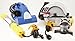 Qa Worldwide CCP0180 Cable Clamp PRO Pack, 1 Small Black, 1 Medium Platinum/Black and 1 Large Black/Platinum