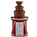 VonShef Retro Electric Chocolate Fountain Machine – 3 Tier Chocolate Fondue Maker with Quiet Motor for Dessert/Dipping for Parties, Weddings