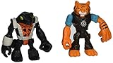 Teenage Mutant Ninja Turtles Pre-Cool Half Shell Heroes Tiger Claw and Newtralizer Figures