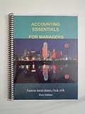 Accounting Essentials for Managers, Baker, 0966804945