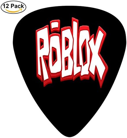 Guitar Picks Red Roblo-X 12-Pack Celluloid Plectrums 4pcsx0.46mm, 4pcsx0.71mm and 4pcsx0.96mm