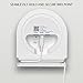 LykusSource Google WiFi Wall Mount Bracket, Signal as Good as Placed On The Table, Built-in Power Cord Organizer (1-Pack)