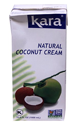 Kara UHT Coconut Cream (33.8 Oz./1000ml)