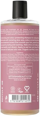 Urtekram Colour Preserve Shampoo Wild Rose 500 ml Vegan Organic view 2