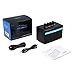 Asmuse 3W Mini Bass Amp Guitar Amplifier headphone practice with Distortion Effect by USB Charging