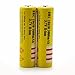 4Pcs 3.7V E-shinre 18650 5000mah Rechargeable Lithium Battery for flashlights &headlamps