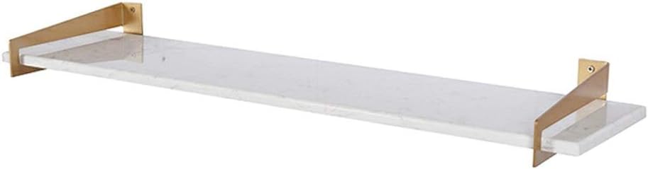 Chen Wall Shelf Simple Atmospheric Decorative Marble Wall Shelf 3styles Available Size 40x20cm Amazon Co Uk Kitchen Home