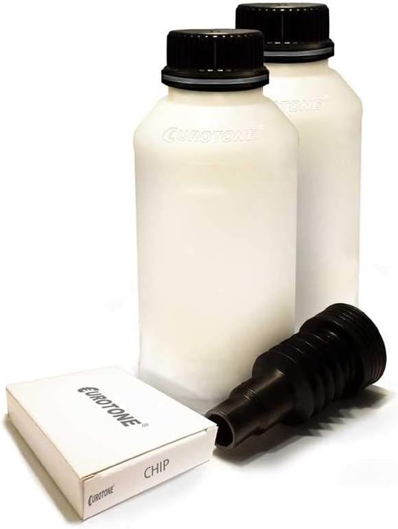 2x Müller Printware XXL refill toner powder + chip for Ricoh Aficio SP 201 211 su n fills 407254 TYPESP201HE