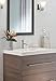 Delta Faucet Trinsic Single Hole Bathroom Faucet, Single Handle Bathroom Faucet Chrome, Bathroom Sink Faucet, Metal Drain Assembly, Chrome 559LF-MPU