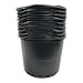 Viagrow VHPP700-10 7 gal Trade (6.08 gal / 23.02 liters) 10 Pack Nursery POTS, Black