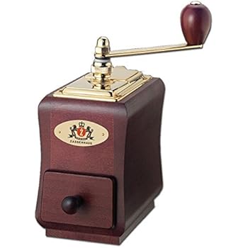 Zassenhaus "Santiago" Mahogany Beech Wood Manual Coffee Mill