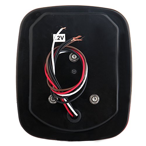 CCIYU 2 Pack 76-06 Wrangler CJ YJ TJ LED Tall Lights Jeep TraIler Rubicon Off Road